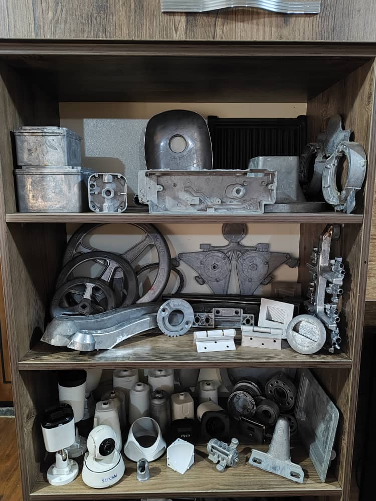 بخشی از تولید قطعات در گروه صنعتی مدرن